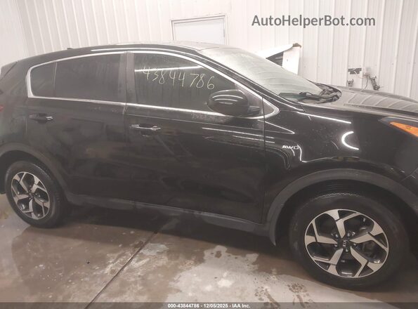KNDPMCAC8N7953292 2022 KIA SPORTAGE Black უკანა სალონის ხედი