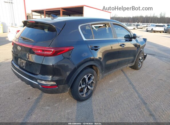 KNDPMCAC9M7918355 2021 KIA SPORTAGE Black Tył prawy