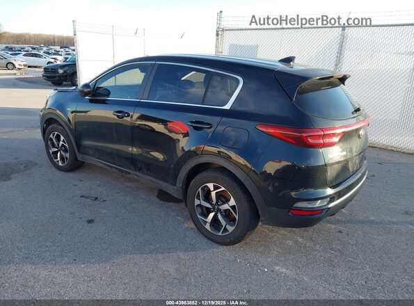 KNDPMCAC9M7918355 2021 KIA SPORTAGE Black Tył lewy