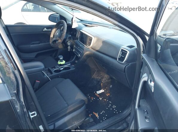 KNDPMCAC9M7918355 2021 KIA SPORTAGE Black Widok wnętrza z przodu