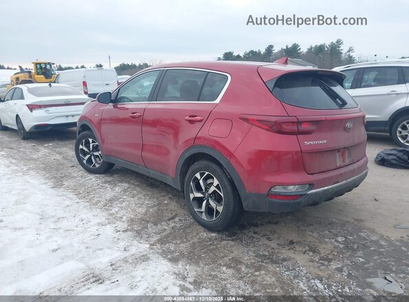 KNDPMCAC9M7944129 2021 KIA SPORTAGE Red 