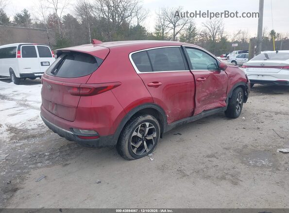 KNDPMCAC9M7944129 2021 KIA SPORTAGE Red 