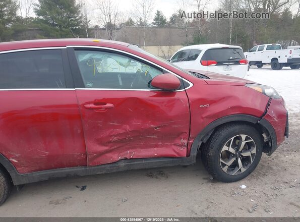 KNDPMCAC9M7944129 2021 KIA SPORTAGE Red 