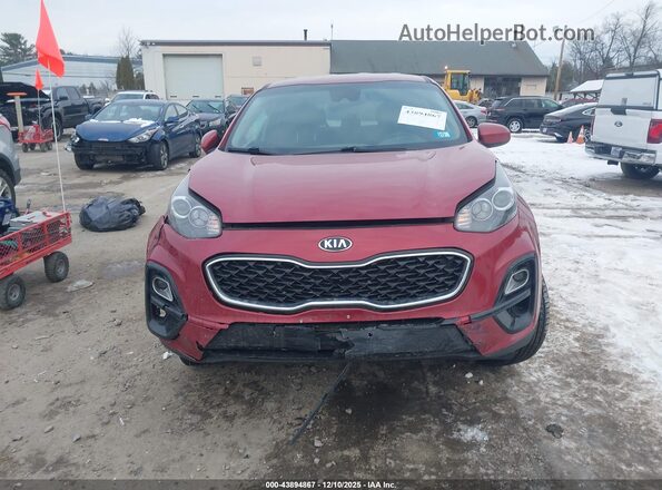 KNDPMCAC9M7944129 2021 KIA SPORTAGE Red 