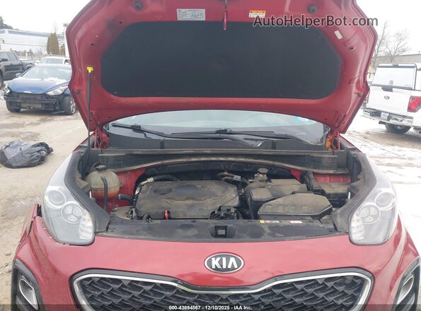 KNDPMCAC9M7944129 2021 KIA SPORTAGE Red 