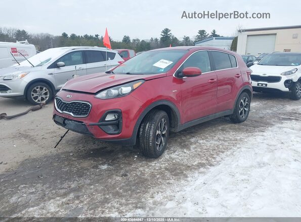 KNDPMCAC9M7944129 2021 KIA SPORTAGE Red 