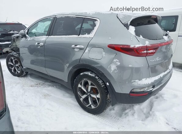 KNDPMCAC9N7955052 2022 KIA SPORTAGE Silver Trasero izquierdo