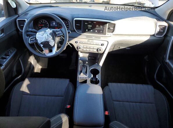 KNDPMCACXN7970823 2022 KIA SPORTAGE Blue Вид панелі приладів