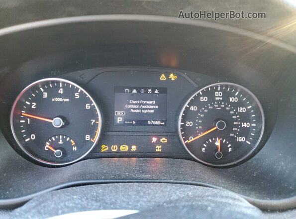 KNDPMCACXN7970823 2022 KIA SPORTAGE Blue Вид щитка приладів