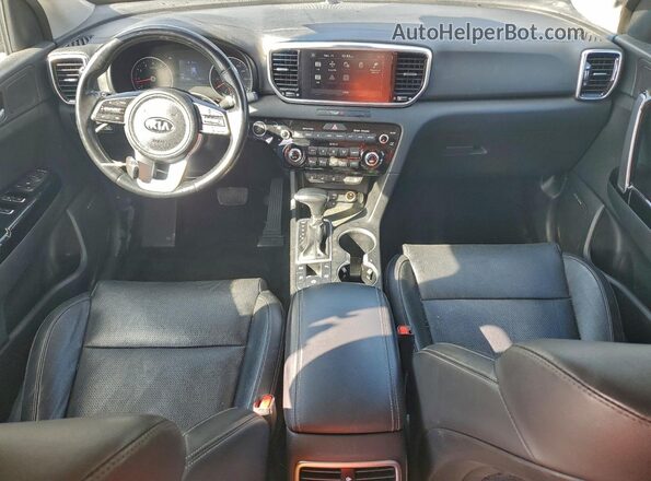 KNDPN3AC6N7962022 2022 KIA SPORTAGE Blue Widok deski rozdzielczej