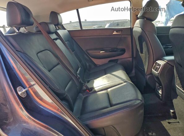 KNDPN3AC6N7962022 2022 KIA SPORTAGE Blue Widok wnętrza z tyłu