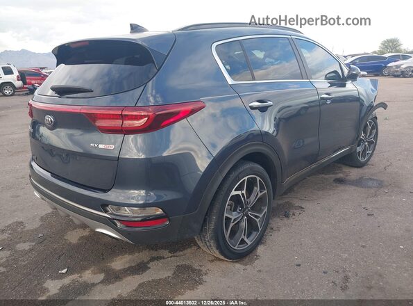 KNDPR3A68N7993884 2022 KIA SPORTAGE Синий Задняя правая четверть