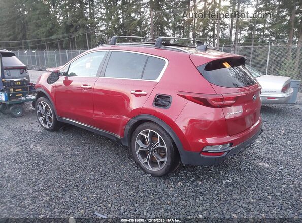 KNDPRCA63N7998362 2022 KIA SPORTAGE Red 