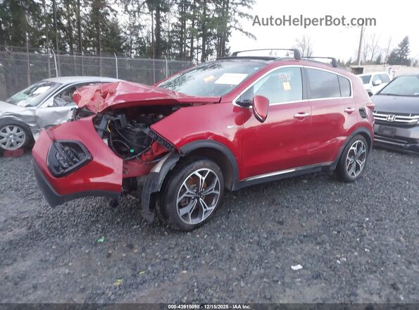 KNDPRCA63N7998362 2022 KIA SPORTAGE Red 