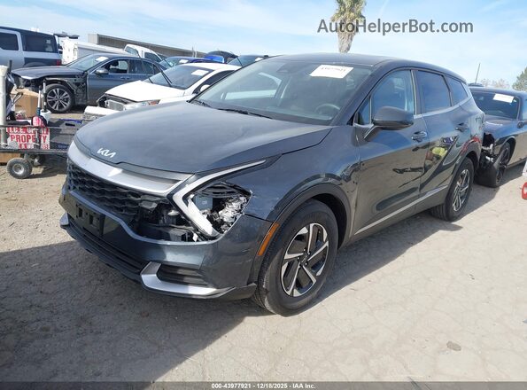 KNDPU3DGXS7238718 2025 KIA SPORTAGE HYBRID Серый Передняя левая четверть