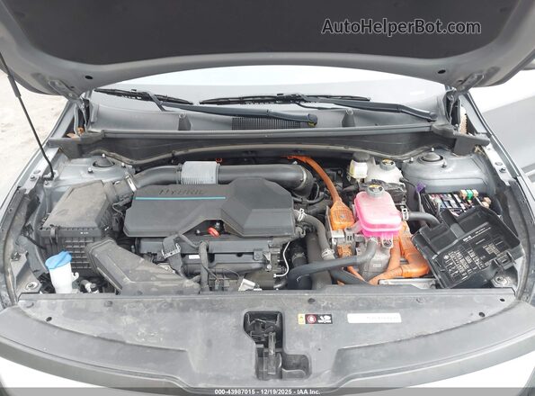 KNDPUCAG3P7062879 2023 KIA SPORTAGE HYBRID Gray Widok z tyłu