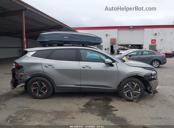 KNDPUCAG3P7062879 2023 KIA SPORTAGE HYBRID Gray Widok wnętrza z tyłu