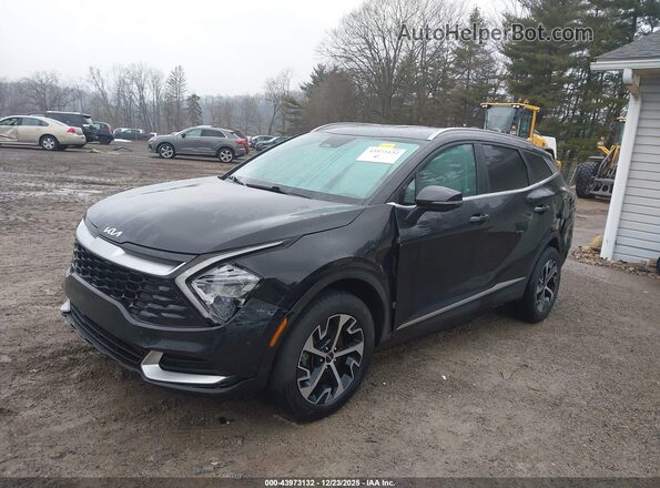 KNDPVCAG1P7066748 2023 KIA SPORTAGE HYBRID Black Vista tres cuartos delantera izquierda