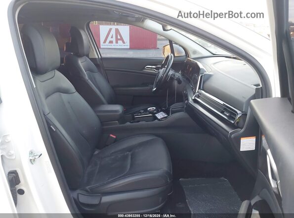 KNDPVCAG6P7025869 2023 KIA SPORTAGE HYBRID White Սալոնի դիմացի տեսք