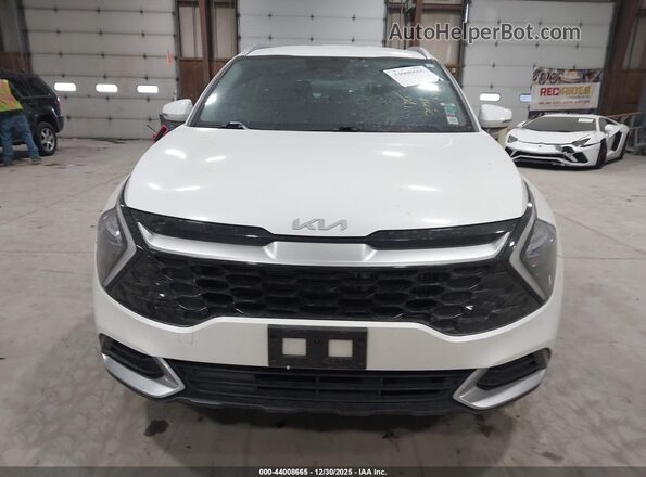 KNDPVCAG9P7112102 2023 KIA SPORTAGE HYBRID White Instrument cluster view