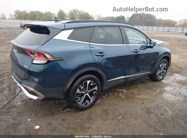KNDPVCDG6R7134380 2024 KIA SPORTAGE HYBRID Blue უკანა მარჯვენა