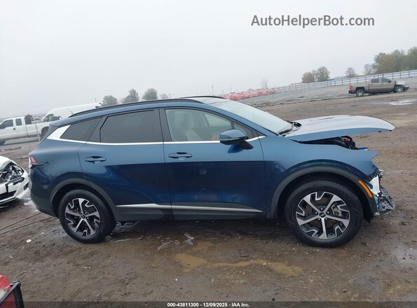KNDPVCDG6R7134380 2024 KIA SPORTAGE HYBRID Blue სალონის 360-გრადუსიანი ხედი