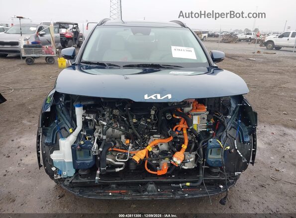 KNDPVCDG6R7134380 2024 KIA SPORTAGE HYBRID Blue უკანა სალონის ხედი