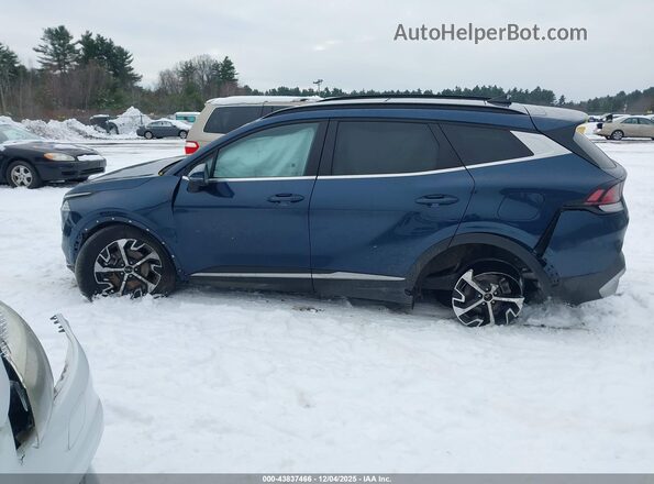 KNDPVCDG9R7156387 2024 KIA SPORTAGE HYBRID Синий Вид задней части салона