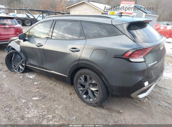 KNDPXCAG3P7012586 2023 KIA SPORTAGE HYBRID Gray Задня ліва чверть
