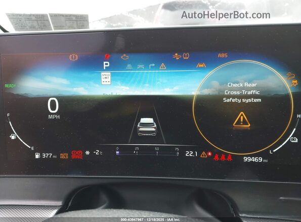 KNDPXCAG3P7012586 2023 KIA SPORTAGE HYBRID Gray Вид задніх сидінь