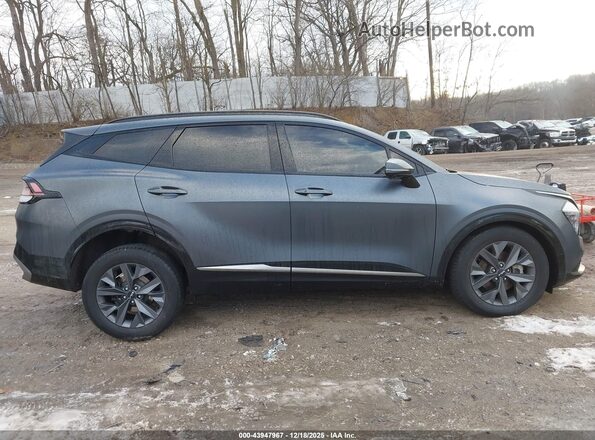 KNDPXCAG3P7012586 2023 KIA SPORTAGE HYBRID Gray Вид задньої частини салону