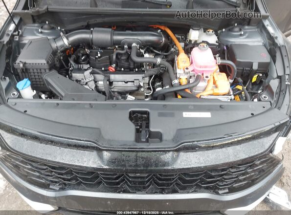 KNDPXCAG3P7012586 2023 KIA SPORTAGE HYBRID Gray Вид ззаду