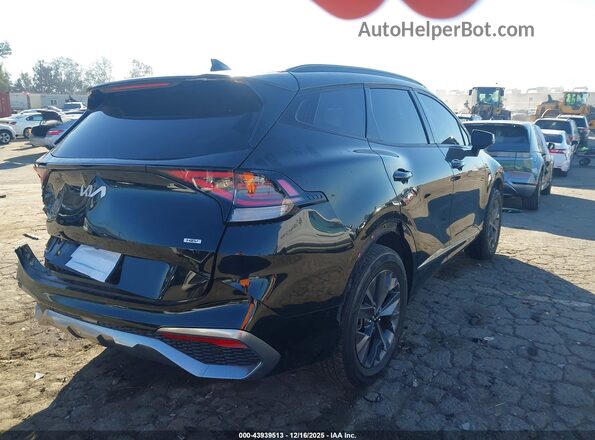 KNDPXCAG8P7021607 2023 KIA SPORTAGE HYBRID Black Задня права чверть