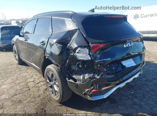 KNDPXCAG8P7021607 2023 KIA SPORTAGE HYBRID Black Задня ліва чверть