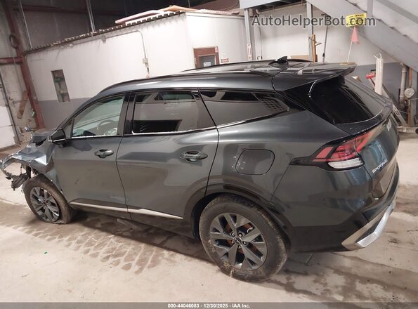 KNDPXCDG0S7257916 2025 KIA SPORTAGE HYBRID Gray უკანა სალონის ხედი