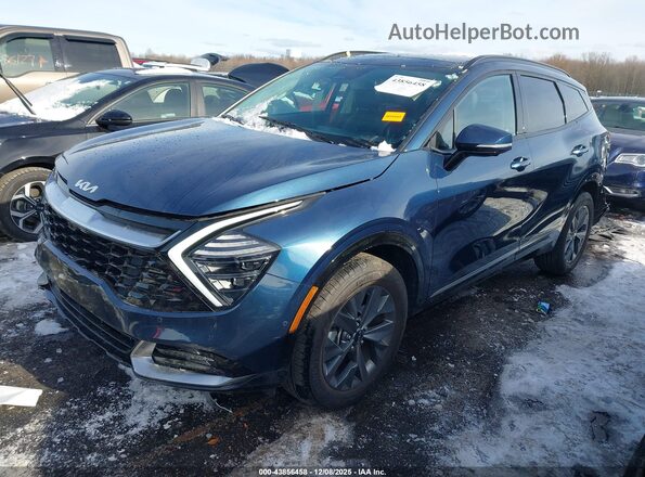 KNDPXCDG9S7175232 2025 KIA SPORTAGE HYBRID Blue Передня ліва чверть