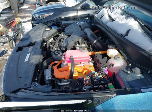 KNDPXCDG9S7175232 2025 KIA SPORTAGE HYBRID Blue Вид ззаду