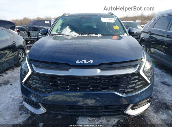 KNDPXCDG9S7175232 2025 KIA SPORTAGE HYBRID Blue Вид щитка приладів