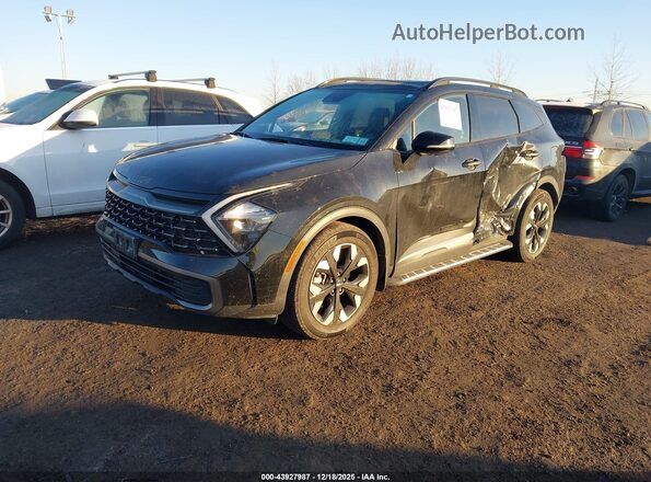 KNDPYDAH9P7061691 2023 KIA SPORTAGE PLUG-IN HYBRID Black Przód lewy