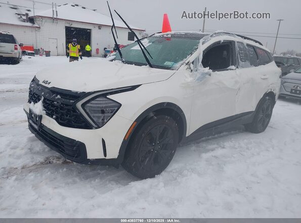 KNDPYDDH4S7197408 2025 KIA SPORTAGE PLUG-IN HYBRID White Vista tres cuartos delantera izquierda