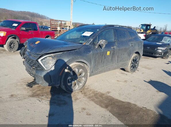 KNDPYDDH6R7137477 2024 KIA SPORTAGE PLUG-IN HYBRID Gray წინა მარცხენა ხედი სამი მეოთხედიდან