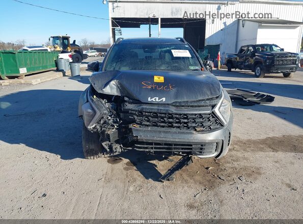 KNDPYDDH6R7137477 2024 KIA SPORTAGE PLUG-IN HYBRID Gray წინა ხედი
