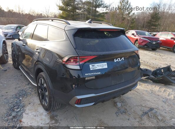 KNDPZDAH9P7053863 2023 KIA SPORTAGE PLUG-IN HYBRID Black Задня ліва чверть