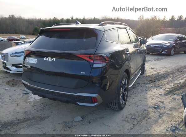 KNDPZDAH9P7053863 2023 KIA SPORTAGE PLUG-IN HYBRID Black Задня права чверть