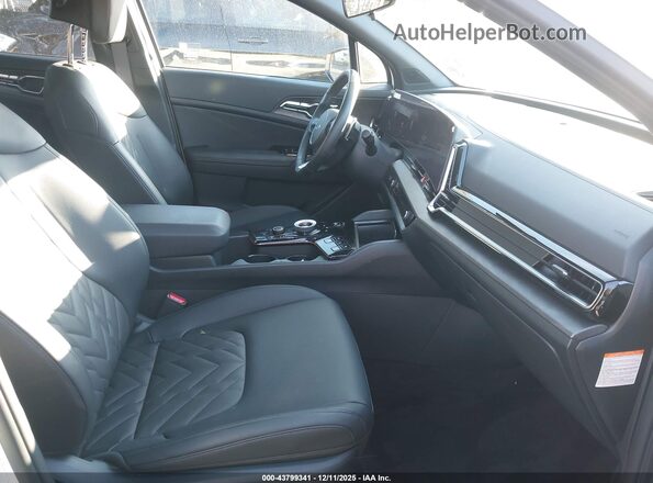 KNDPZDDH7S7244525 2025 KIA SPORTAGE PLUG-IN HYBRID White Вид салону спереду