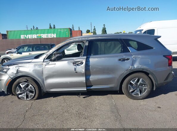KNDRG4LG0N5081790 2022 KIA SORENTO HYBRID Gray 