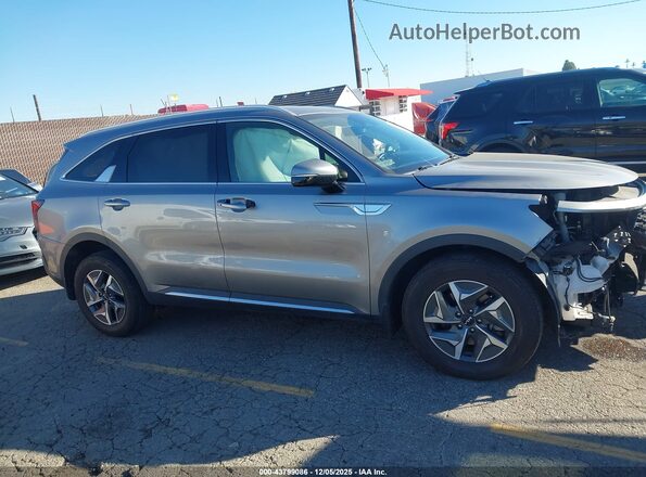 KNDRG4LG0N5081790 2022 KIA SORENTO HYBRID Gray 