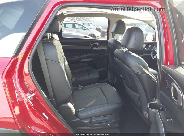 KNDRH4LG0M5050924 2021 KIA SORENTO HYBRID Red VIN sticker view