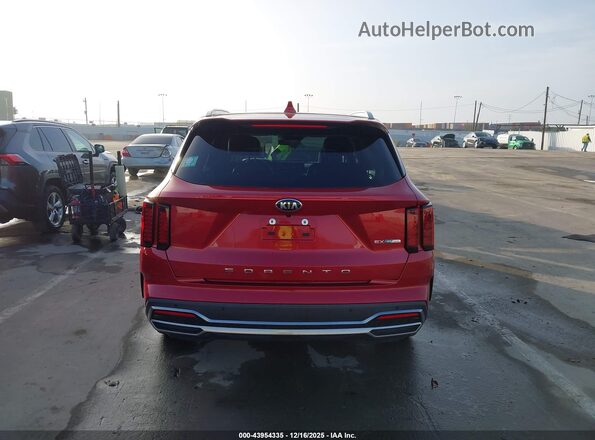 KNDRH4LG0M5050924 2021 KIA SORENTO HYBRID Red 