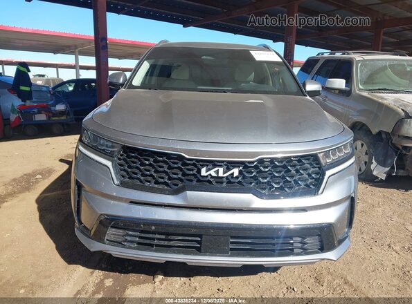 KNDRH4LG0P5224401 2023 KIA SORENTO HYBRID Gray Вид щитка приладів